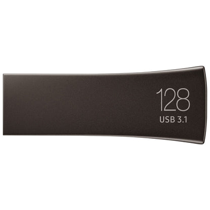 Original Samsung BAR Plus 128GB USB 3.1 Gen1 U Disk Flash Drives(Champagne Silver), 128GB