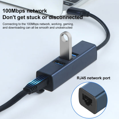 RDS 6307-4 USB-C / Type-C to USB3.0 + Triple USB2.0 4 in 1 HUB Adapter, 6307-4