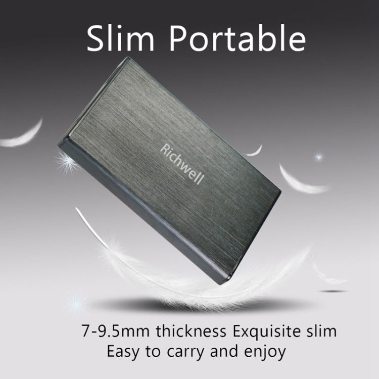 Richwell SATA R23-SATA-1TGB 2.5 inch USB3.0 Interface Mobile Hard Disk Drive, Capacity: 1TB, 1TB
