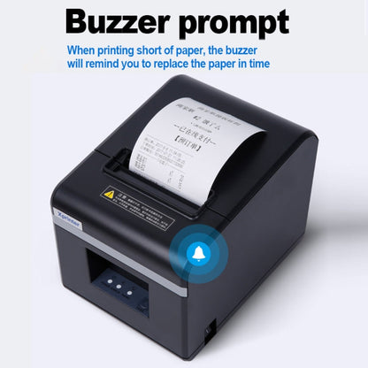 Xprinter N160II USB+WIFI Interface 80mm 160mm/s Automatic Thermal Receipt Printer, UK Plug, USB+WIFI Interface, UK Plug, USB+WIFI Interface, US Plug, USB+WIFI Interface, EU Plug