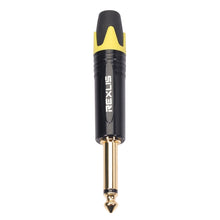 10 PCS TC202 6.35mm Gold-plated Mono Sound Welding Audio Adapter Plug