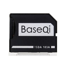 BASEQI Hidden Aluminum Alloy SD Card Case for Macbook Pro (Mid-2012) (not Retina) Laptops, For Macbook Pro Mid-2012 (not Retina)