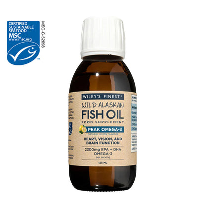 PEAK OMEGA-3 Fish Oil Liquid (Lemon)