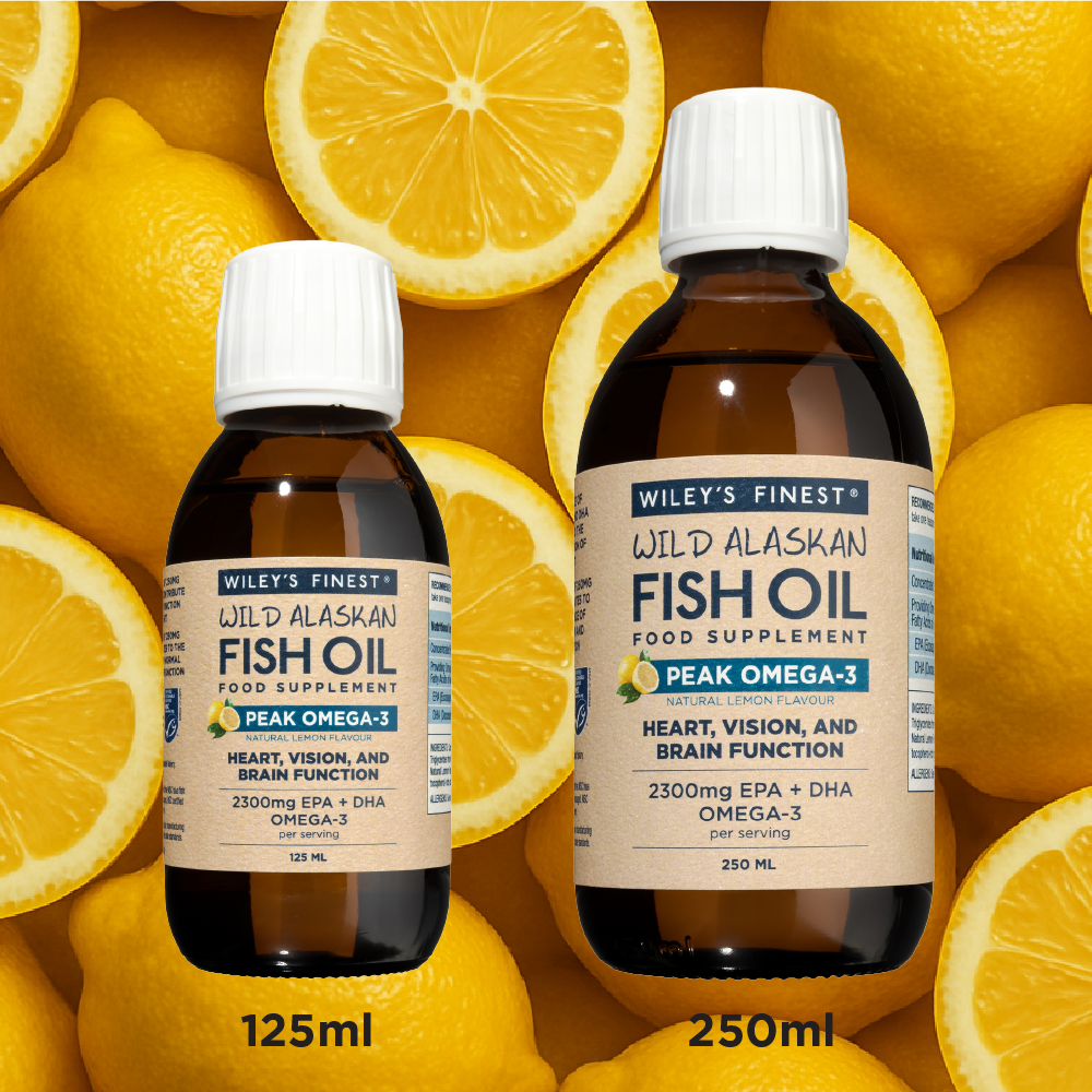 PEAK OMEGA-3 Fish Oil Liquid (Lemon)