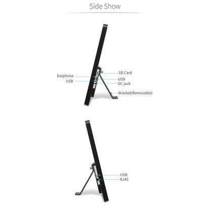 HSD3201 32 inch LCD Display Digital Photo Frame, 4GB+32GB, RK3576S Octa Core, Android 14, 32 inch 4GB+32GB