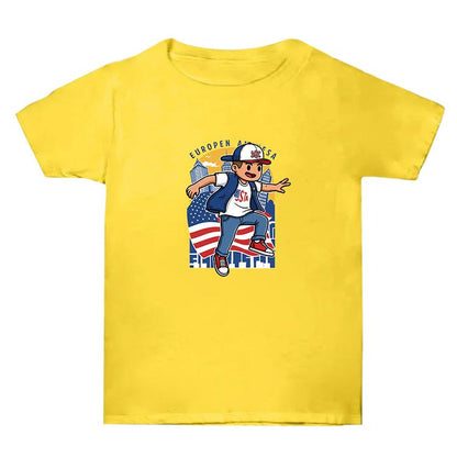 Summer Baggy Cotton Short Sleeve T-shirt Custom Made Print On Your Demand, Size: XXXL, XXXL
