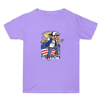 Summer Baggy Cotton Short Sleeve T-shirt Custom Made Print On Your Demand, Size: XXXL, XXXL