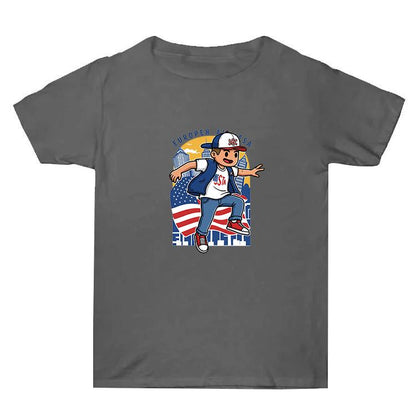 Summer Baggy Cotton Short Sleeve T-shirt Custom Made Print On Your Demand, Size: XXXL, XXXL