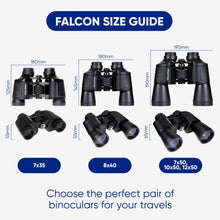 PRAKTICA Falcon 8x40mm Wide Angle Porro Prism Field Binoculars - Sand