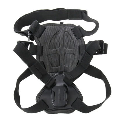 PULUZ Hound Dog Fetch Harness Adjustable Chest Strap Mount for GoPro, Insta360, DJI and Other Action Cameras, Dog Chest Strap