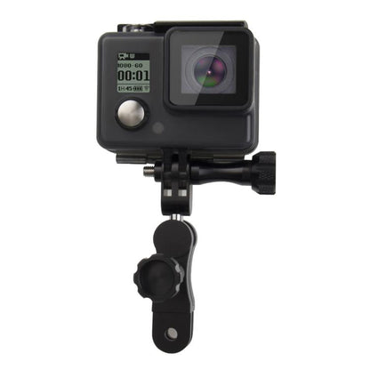 PULUZ CNC Aluminum Ball Joint Mount with 2 Long Screws for GoPro, Insta360, DJI and Other Action Cameras, CN Stock