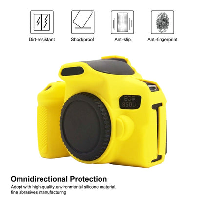 PULUZ Soft Silicone Protective Case for Canon EOS 850D, For Canon EOS 850D