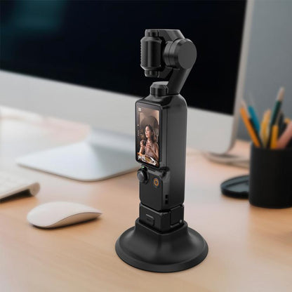 For DJI Osmo Pocket 3 PULUZ Adhesive Type Silicone Dock Desktop Base Bracket, Adhesive Type Base