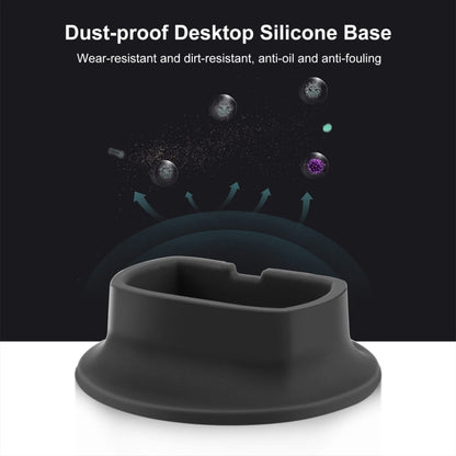 For DJI Insta360 X4 PULUZ Silicone Dock Desktop Fixed Base Bracket, Desktop Fixed Base Bracket