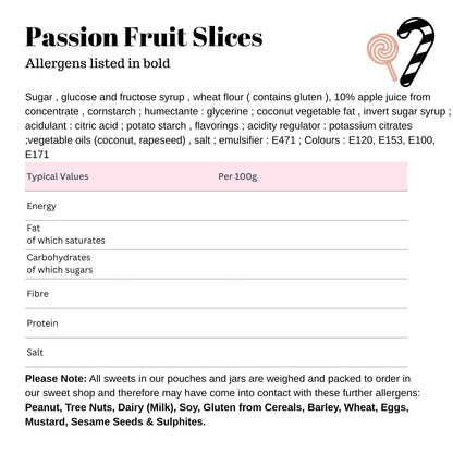 Passion Fruit Slices