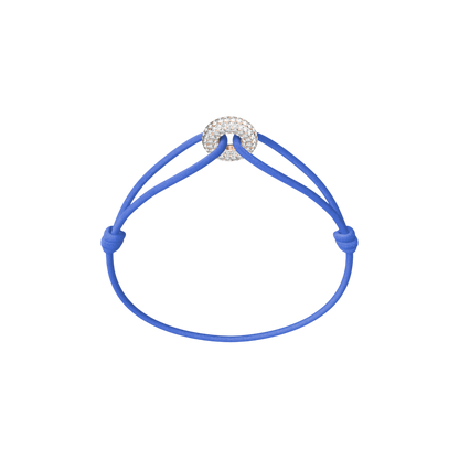 Mini Rose Soho Pavé Cord Bracelet