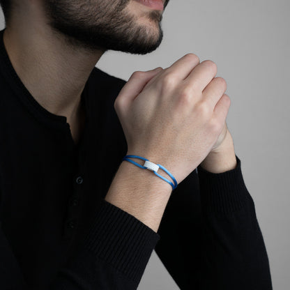 Snow Regent Cord Bracelet