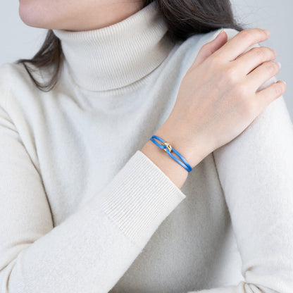 Golden Soho Diamond Cord Bracelet