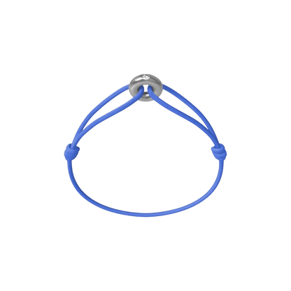 Mini Silver Soho Diamond Cord Bracelet