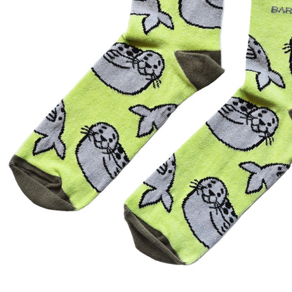 The Belly Sliding Bamboo Socks Duo