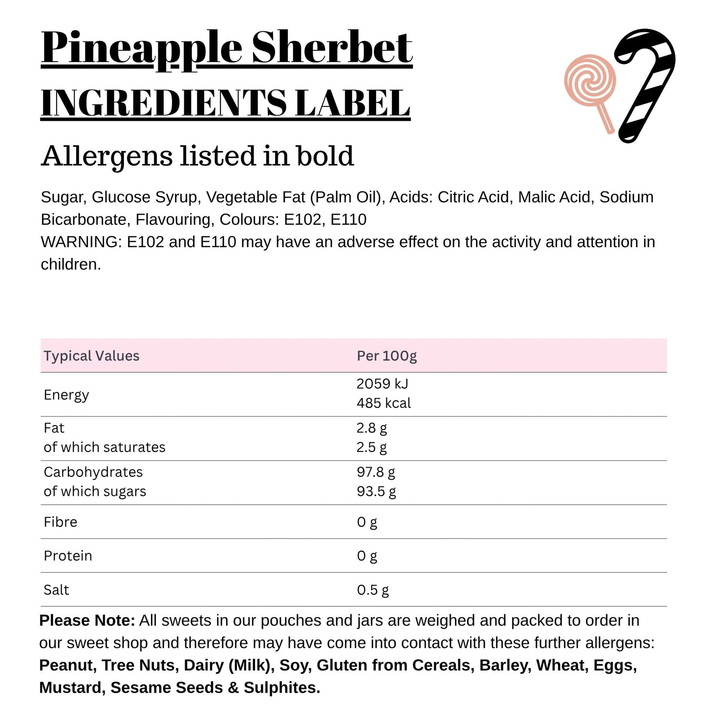 Pineapple Sherbet