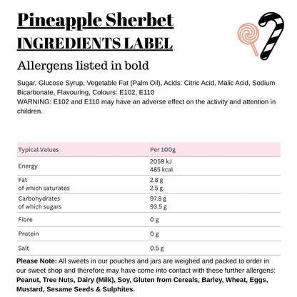 Pineapple Sherbet