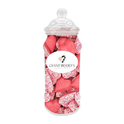 Pink Chocolate Hearts