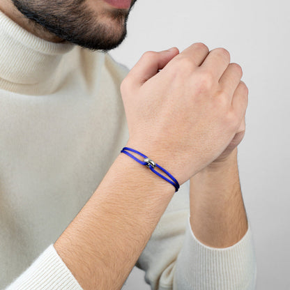 Silver Soho Cord Bracelet