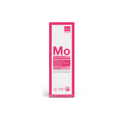 Moroccan Rose Facial Oil with Hyaluronic Acid & Vitamin C