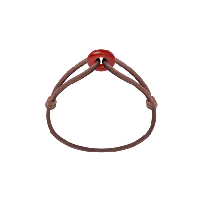 Red Soho Cord Bracelet