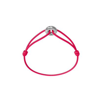 Mini Silver Soho Diamond Cord Bracelet
