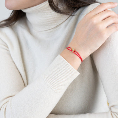 Mini Golden Soho Cord Bracelet