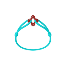 Red Clover Cord Bracelet