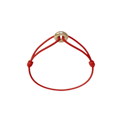 Mini Golden Soho Diamond Cord Bracelet
