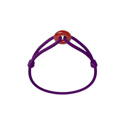 Red Soho Cord Bracelet
