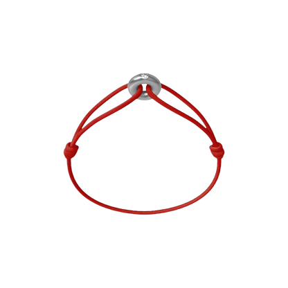 Mini Silver Soho Diamond Cord Bracelet