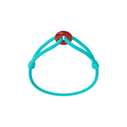 Red Soho Cord Bracelet
