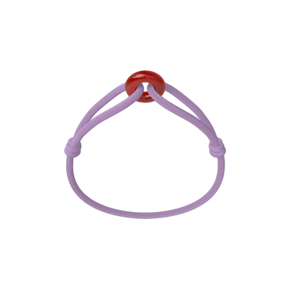 Red Soho Cord Bracelet