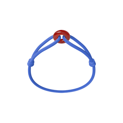 Red Soho Cord Bracelet