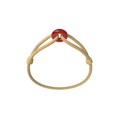 Red Soho Cord Bracelet
