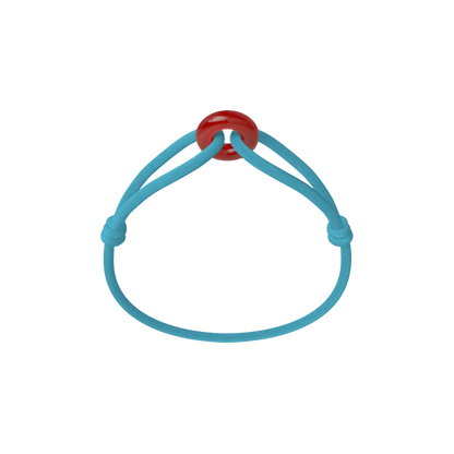 Red Soho Cord Bracelet