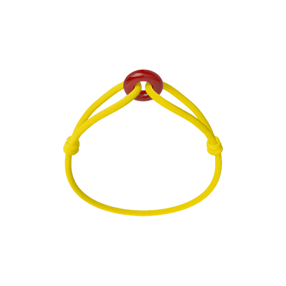 Red Soho Cord Bracelet