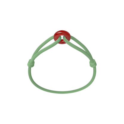 Red Soho Cord Bracelet
