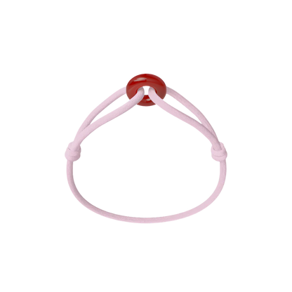 Red Soho Cord Bracelet