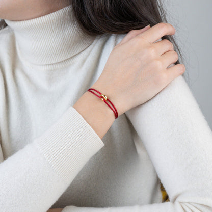 Mini Golden Soho Cord Bracelet