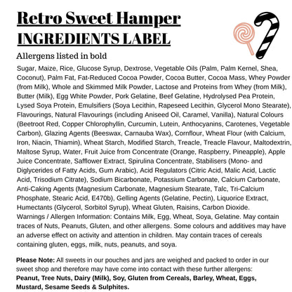Retro Sweet Hamper