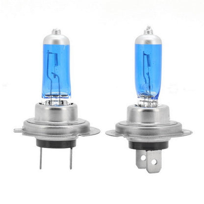 H7 Halogen Car Headlight, 2400 Lumens White Light, 12V / 100W 6000K, H7