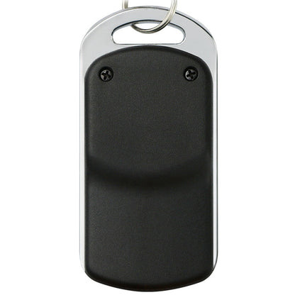 315MHz Metal Learning Code 4 Keys Remote Control for Car Garage Door (Black + Silver), 315MHz