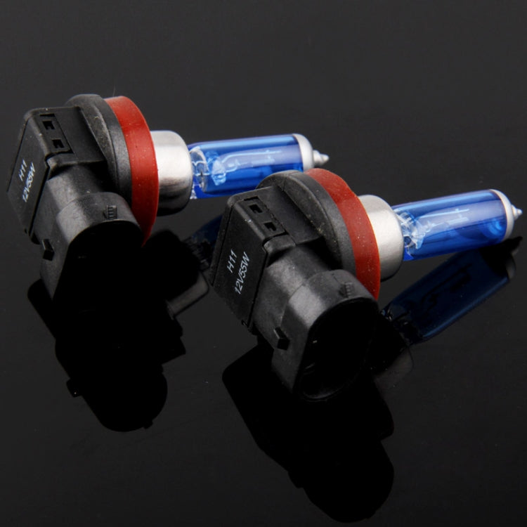 Halogen Bulb, Super White Car Headlight Bulb, 12 V / 55W, 6000K 1700 LM (Pair), H11, H1, H4, 9005, 9006, H7