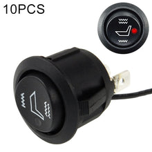 10 PCS Car Seat Cushion Heating Switch, ON-OFF-ON Switch, DC 12V/10A, Heating Switch